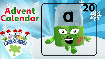 Alphablocks #Christmas Calendar! - A 🎄 | Video Advent Calendar | Learn to Read