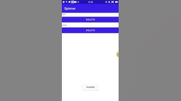 Android studio demo | spinner in android | spinner with sqlite database