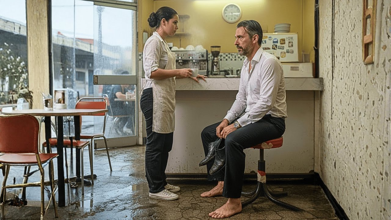 Garçonete gasta seus últimos R$10 ajudando um CEO — no dia seguinte, O milionário muda sua vida