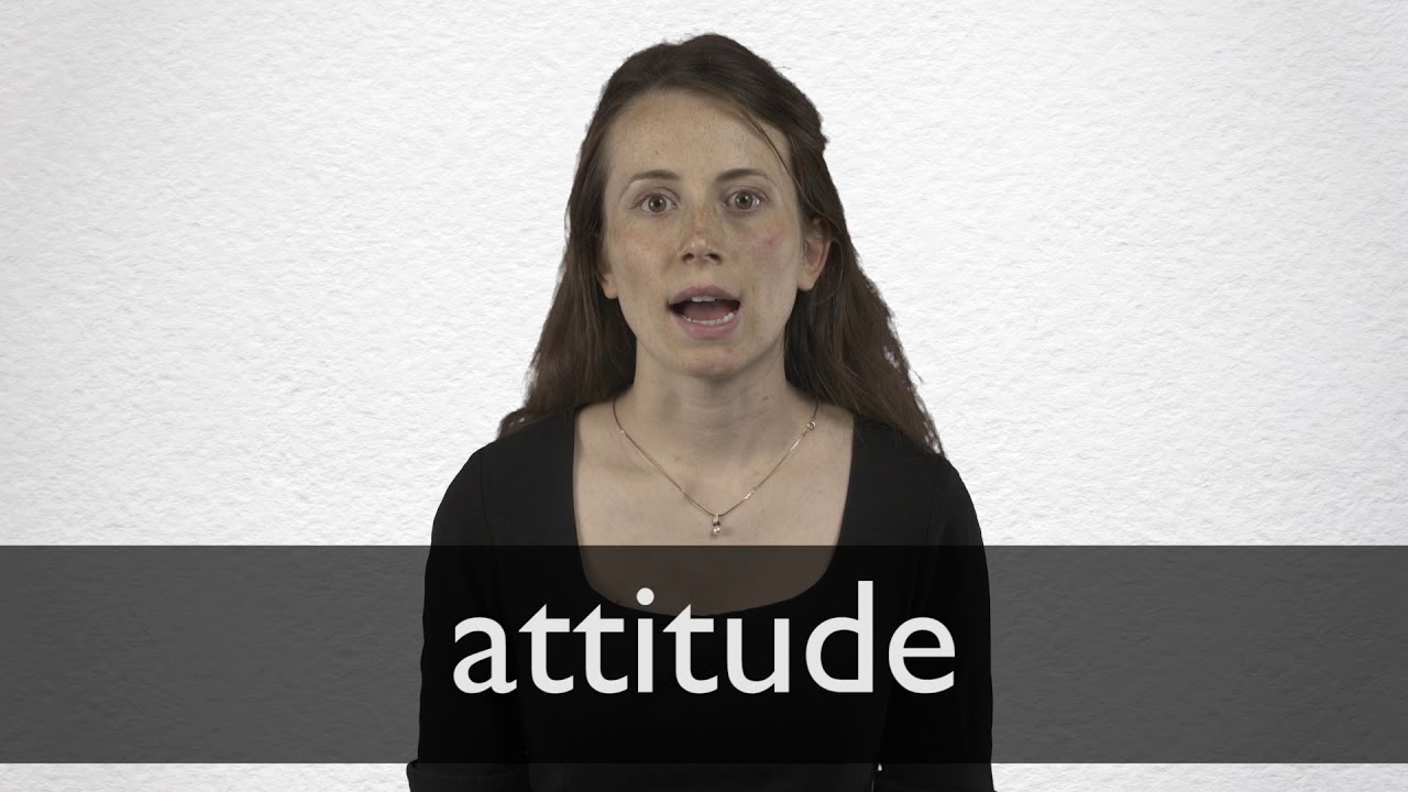 How to pronounce ATTITUDE in British English - YouTube