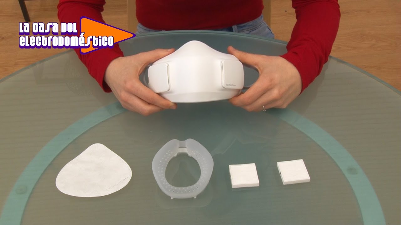 LG Puricare - Air Purifying Mask - mascarilla purificadora de aire