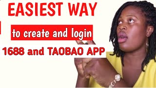 How to CREATE and LOGIN 1688 and TAOBAO account. #1688account. #taobaoaccount screenshot 4