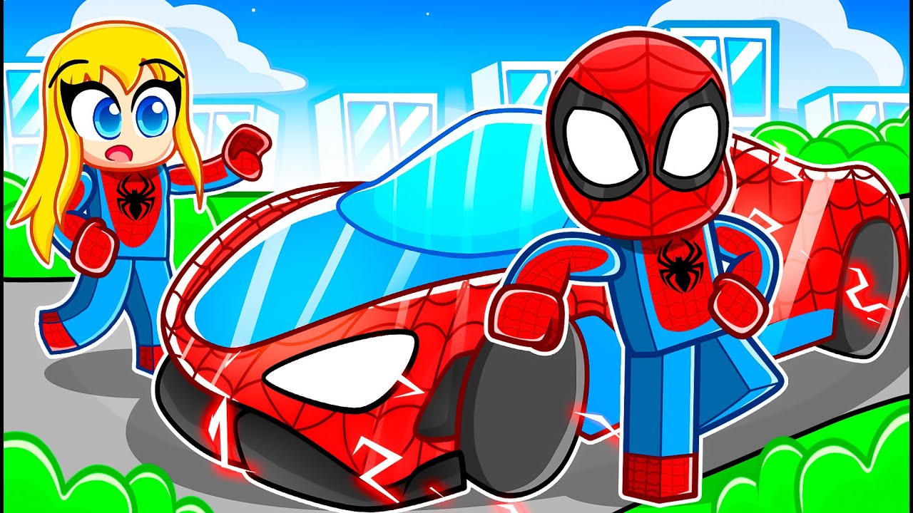 Spending $4,324,512 On The BEST SPIDERMAN CAR in Roblox Driving Empire!