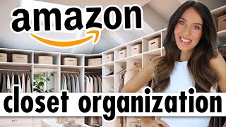 17 *BRILLIANT* Closet Organization Ideas from AMAZON!