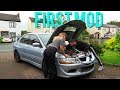 FIRST MOD ON THE EVO 8!