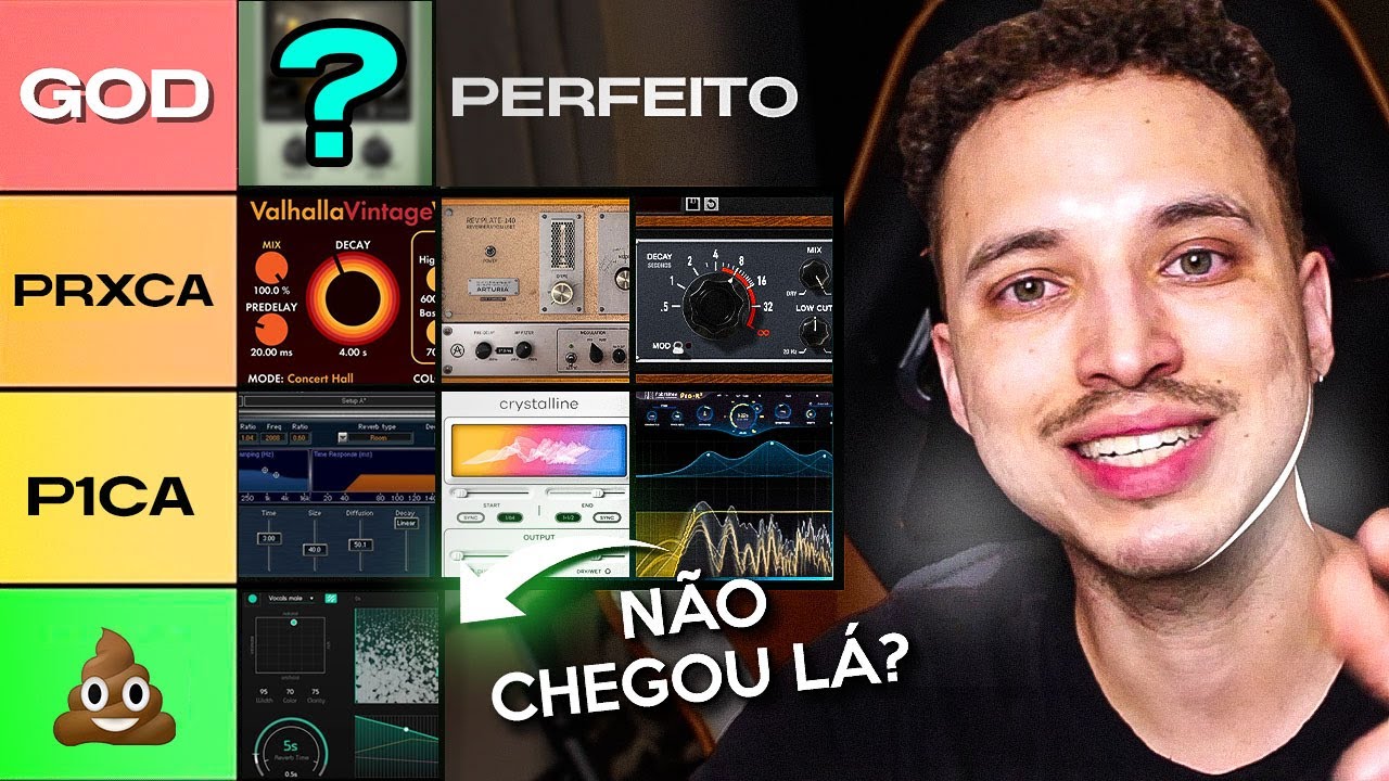O MELHOR PLUGIN DE REVERB É...? 🫨 TIER LIST DE REVERBS