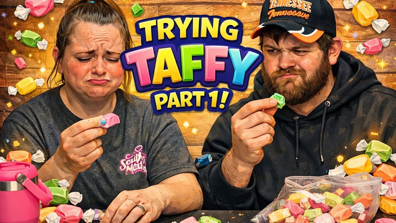 Taste testing different flavors of Taffy! Part 1