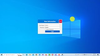 #How to Create Login Form using VB.Net