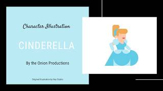 CSS Character Illustration - #11 - Cinderella screenshot 2