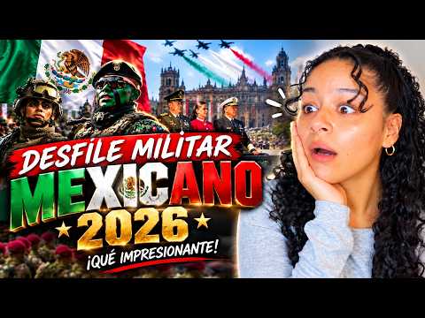 ASI FUE el DESFILE MILITAR MEXICANO 2026 | EXTRANJERA REACCIONA