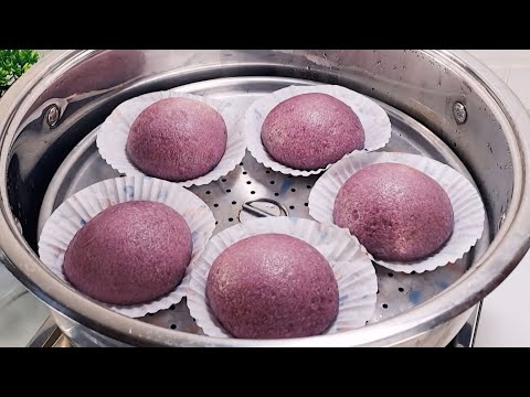 Resep Bakpao Ubi Ungu Isi Coklat