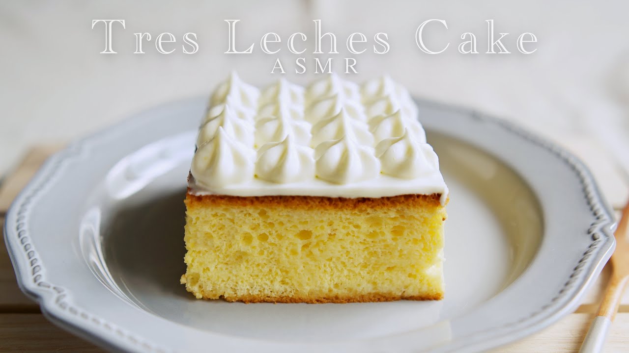 パステル・デ・トレス・レチェ（3つのミルクケーキ）のレシピ