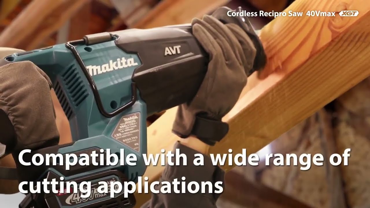 Makita 40V Recipro Saw JR002G - YouTube