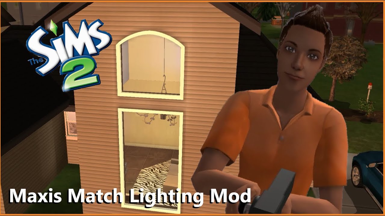 The Sims 2: Maxis Match Lighting Mod