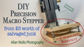 DIY Precision Macro Stepper