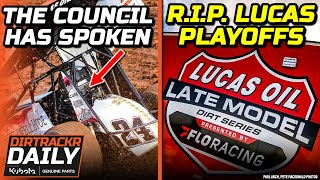 The Sprint Car Council is back, and they immediately say no; Lucas scraps Chase; Lynch picks tour