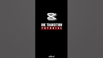 Ink Transition in CapCut - Tutorial #shorts