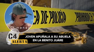 Hombre casi mata a su abuelita con un cuchillo; se presumía en redes como cantante y actor