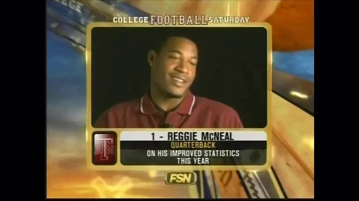 All Reggie McNeal Texas A&M Touchdowns