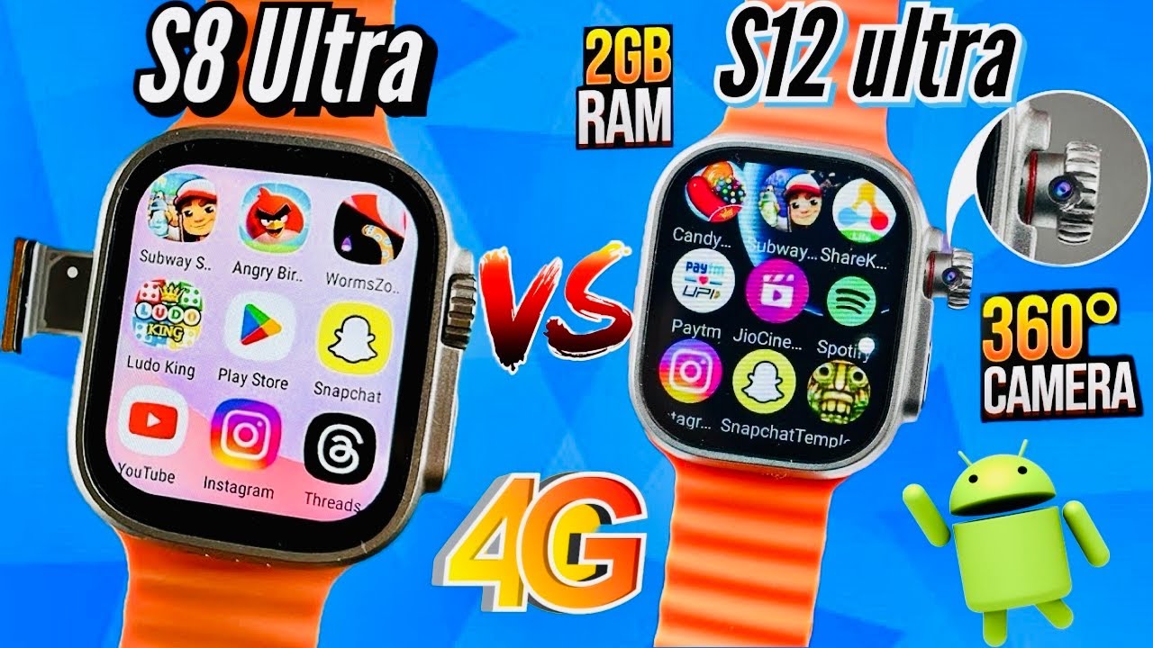 5G Android S12 Ultra Vs Dw89 Ultra ⚡️| 2Gb Ram + 16Gb Storage🔥 | Hd ...