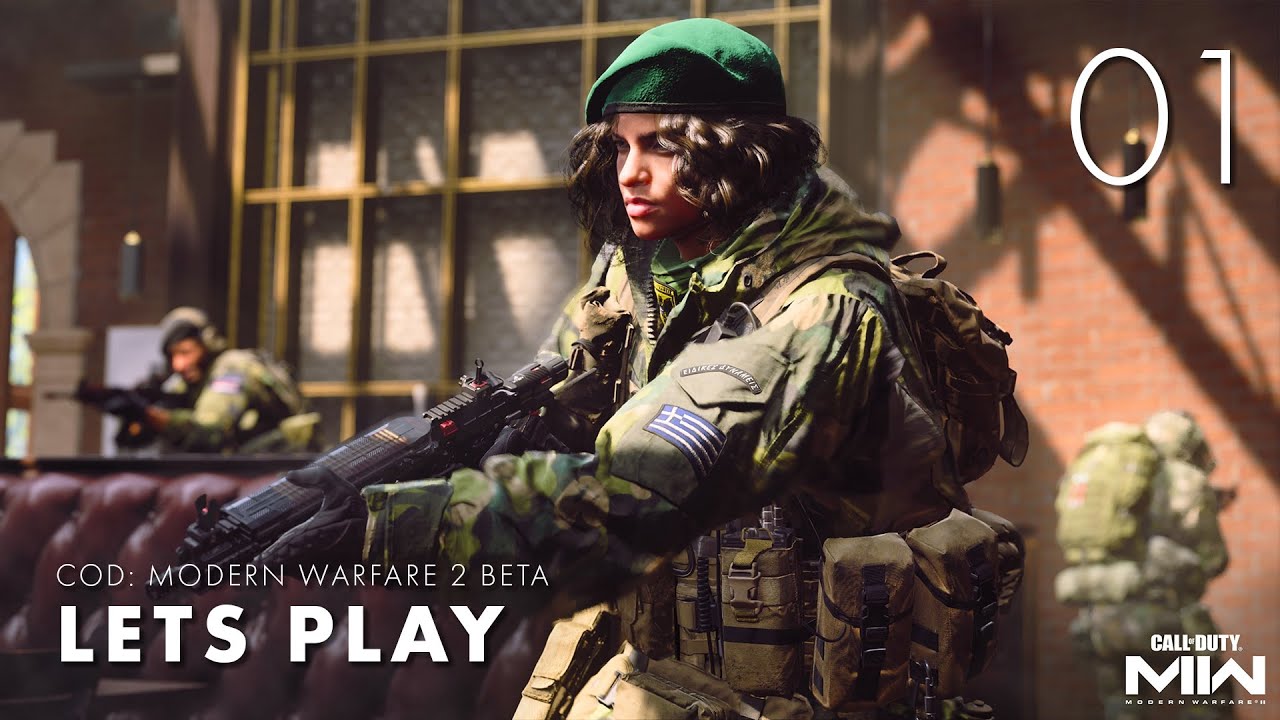 Lets Play | Call of Duty Modern Warfare 2 Beta 01 - YouTube