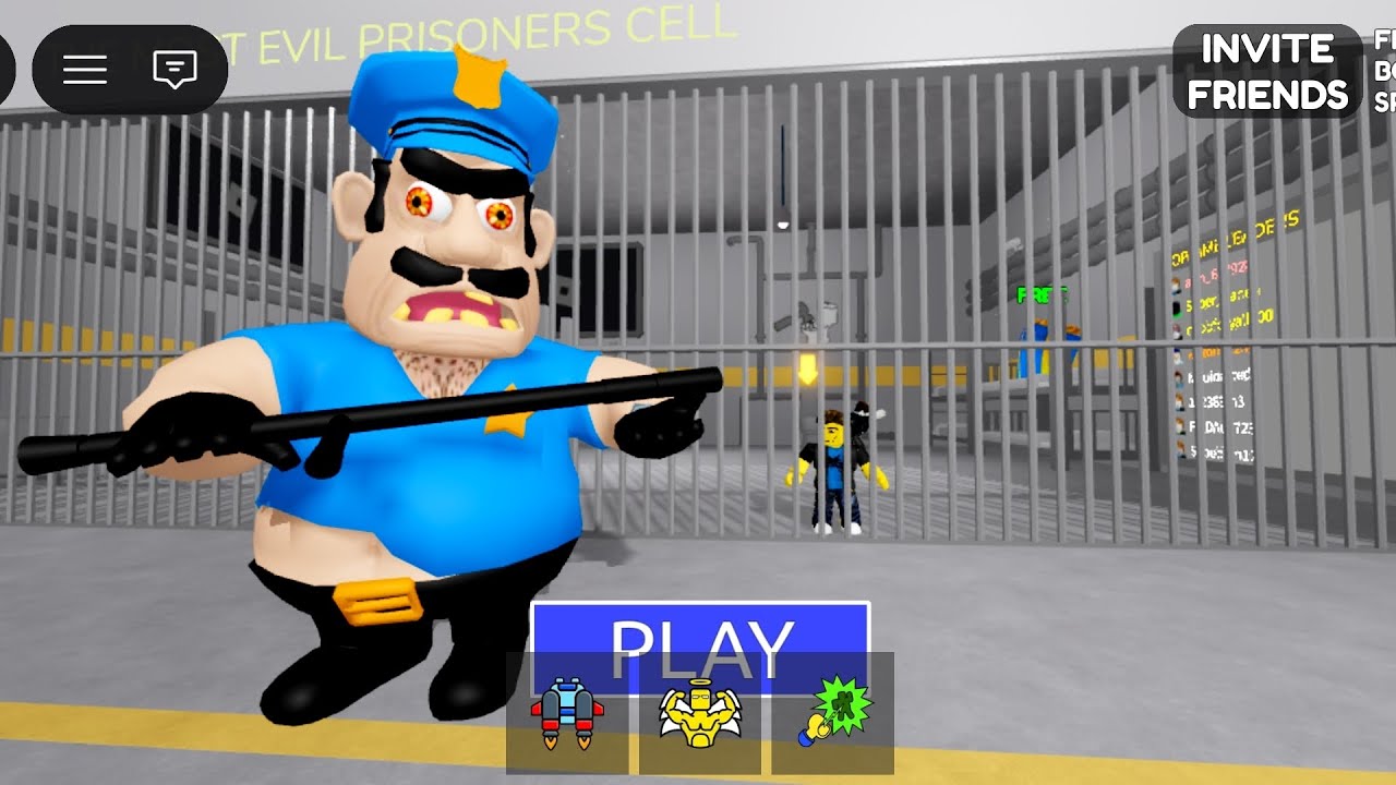 BRUNO'S FAMILY PRISON RUN! Obby roblox! Gameplay Walkthrough No Death 4K
