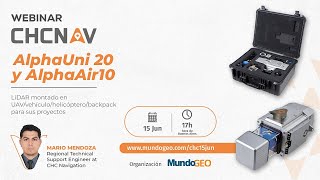 AlphaUni 20 y AlphaAir10 – LiDAR montado en UAV/vehículo/helicóptero/backpack para sus proyectos