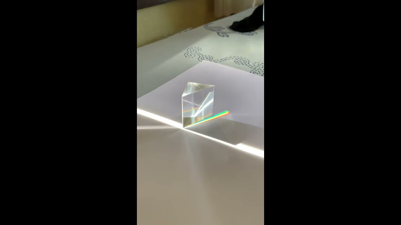 Prism Light Spectrum Refraction Rainbow