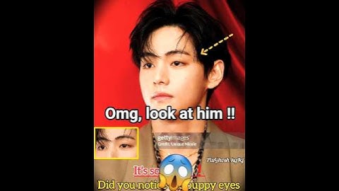 Omg, look at Taehyung