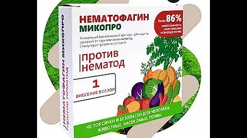Нематофагин Хищный гриб против фитопатогенной нематоды.
