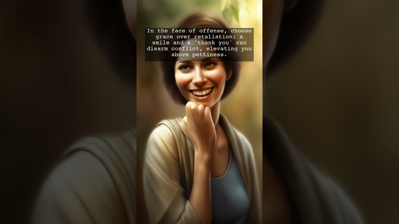 Choose Grace Over Retaliation: A Short Guide to Disarming Conflict with a Smile