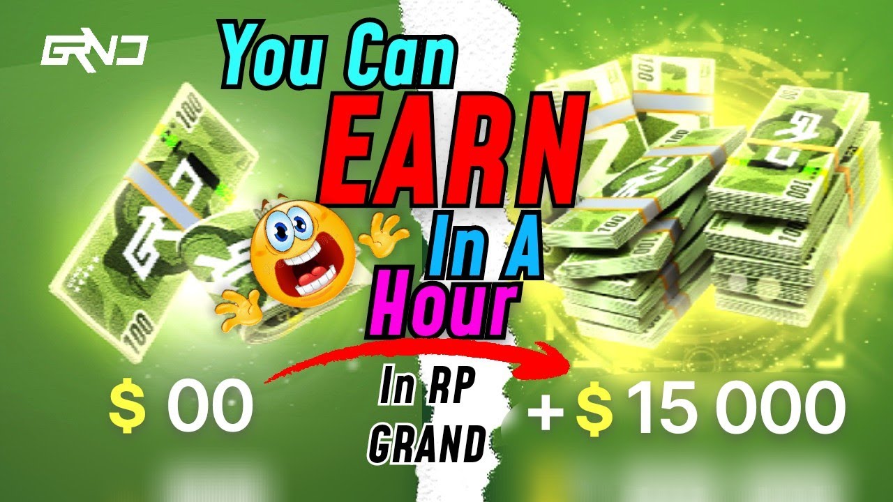 How Much You Can Earn In A Hour in RP-Grand Mobile || Tsha Gaming - YouTube
