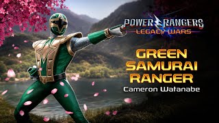 Green Samurai Ranger | Power Rangers Legacy wars screenshot 3