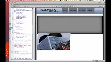 Photoshop to Dreamweaver Part 2