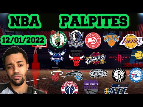 PALPITES E DICAS - 12/01/2022 - NBA TEMPORADA REGULAR 🏀