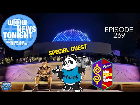 Special Guest BigFatPanda, Rejected Walt Disney Disney Parks Statues, & WDWNT: The Price is Right