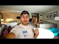 Staying In a $500 Room At Universal Studios Hard Rock Hotel Orlando | Horror Nights PREVIEW!
