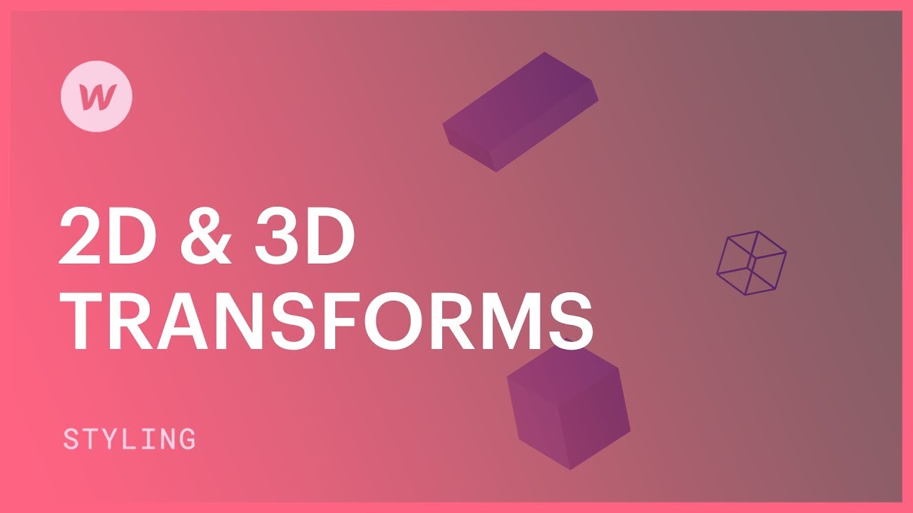 Download 2d 3d Transforms Move Rotate Scale And Skew Webflow Css Tutorial Using The Old Ui Youtube