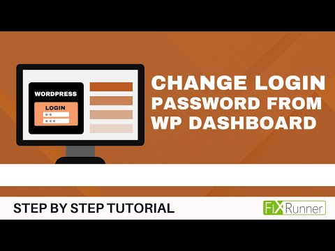 How To Change The Password  From WordPress Dashboard