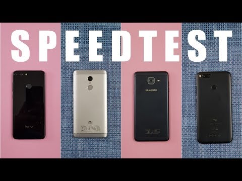 Honor 9 lite vs Mi A1 vs Samsung J7 Max vs Redmi Note 4 Speed Test | Which is Faster