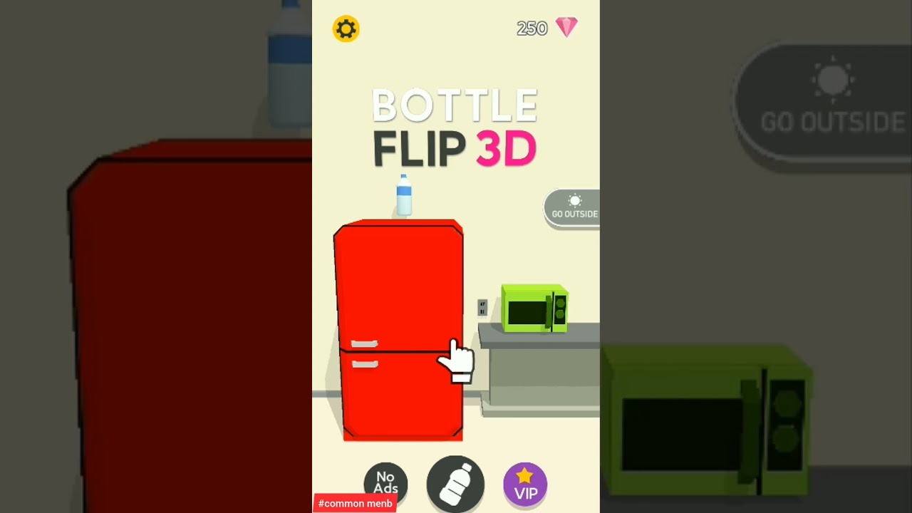 Bottle Flip 3D! iOS, Android Gameplay | 