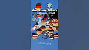 What Germany does your country prefer? | ItaliaMapping #fypシ゚viral #mapping #mapper #geography #map