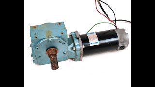 Leeson Electric Motor CM34D14NZ1B 1400RPM .46Hp w/ Allining-Lander 33051 Gearbox