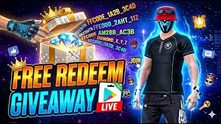 🔴 LIVE: 100% WORKING😱FREE DIAMOND💎REDEEM🎁CODE! DON'T MISS OUT | RADHE LIVE #live #firefire