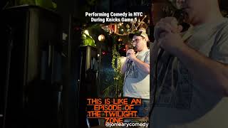 Performing Standup Comedy in NYC during Knicks Game 5 #standupcomedy #knicks #nba   #nyc #standup