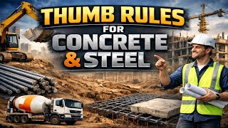 Thumb Rules for Concrete & Steel | Rough Cost Estimation