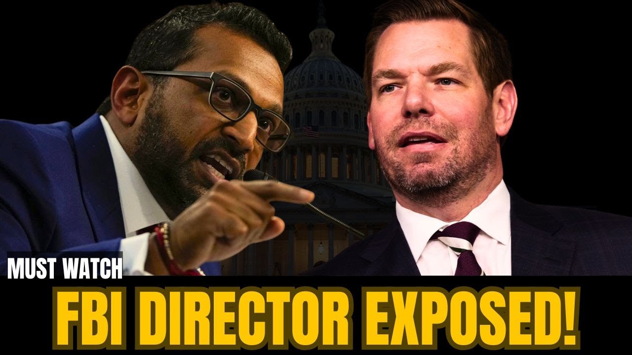 Swalwell Confronts FBI Director Patel Over Epstein Files in Fiery Exchange