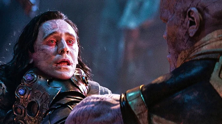 Thanos chokes Loki to death-AVENGERS INFINITY WAR Opening scenes 2018