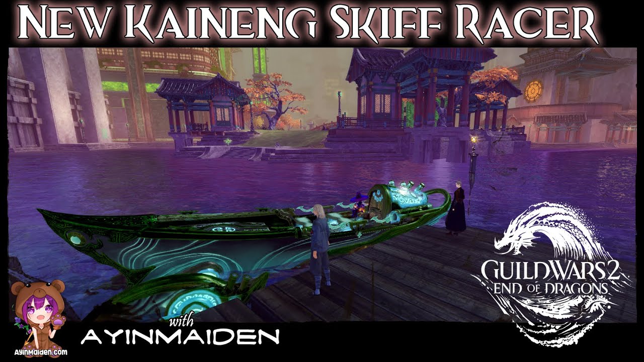 GW2 New Kaineng Skiff Racer Adventure achievements YouTube