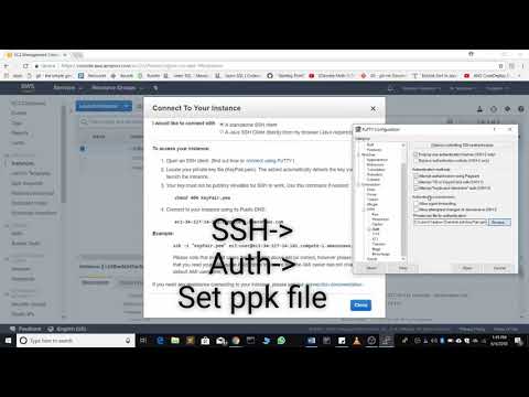 Connecting to an EC2 Instance using PuTTY